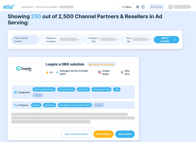 Get featured on our network with the Elioplus Intent Signals Solution