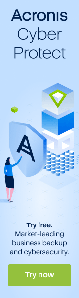 Acronis sponsored banner